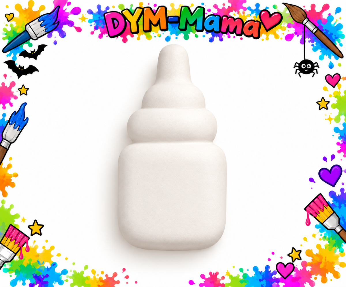 🍼 Baby-Gipsfiguren zum Selbstbemalen – 10er, 6er, 2er Set 💕