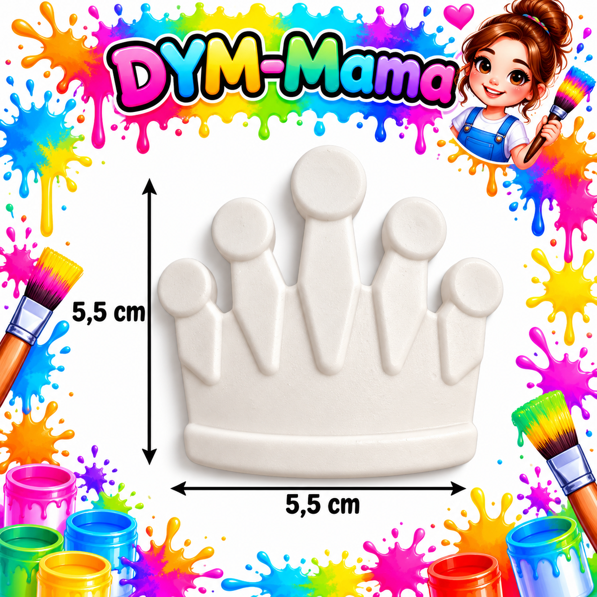 🏆 6er-Set Gipsfiguren – Kleine Sieger ganz groß! 🎨🌈