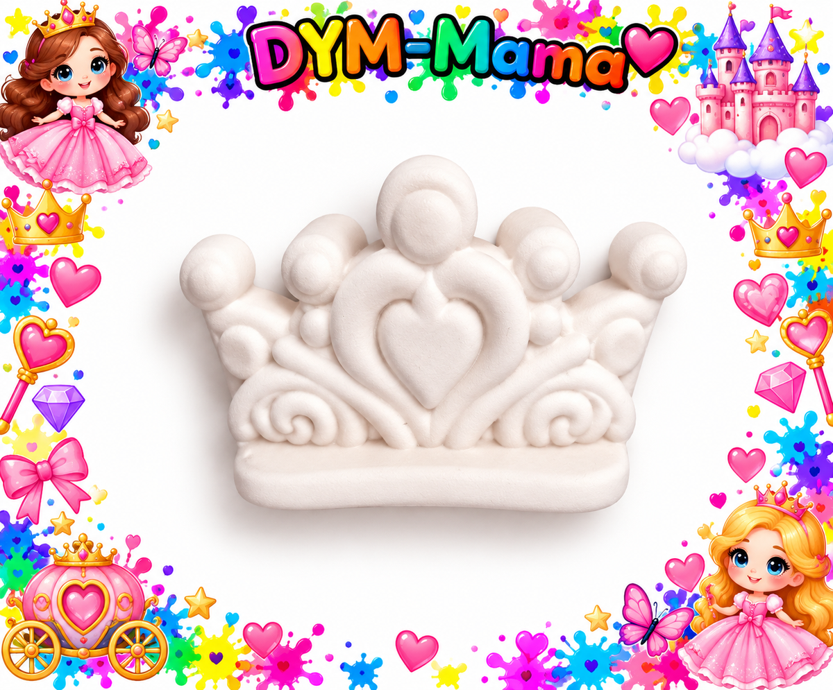 👑 Prinzessinnen-Gipsfiguren zum Bemalen 💖