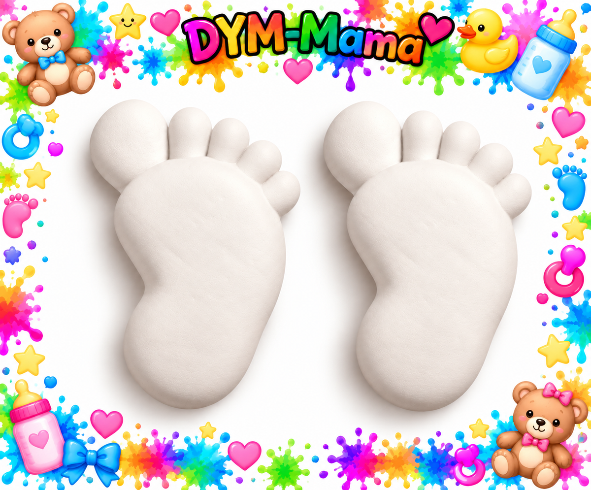🍼 Baby-Gipsfiguren zum Selbstbemalen – 10er, 6er, 2er Set 💕