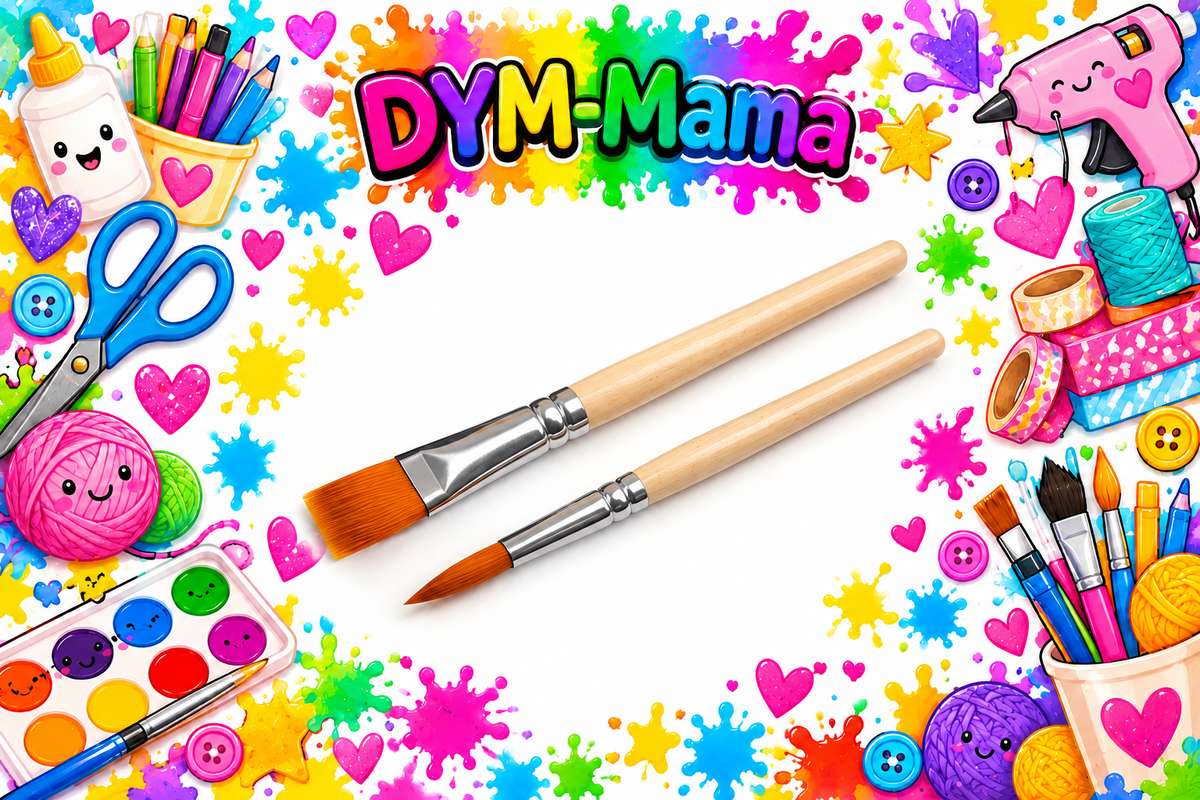 DYM-Mama Farbset – Bunter Malspaß für kreative Köpfe! 🌈