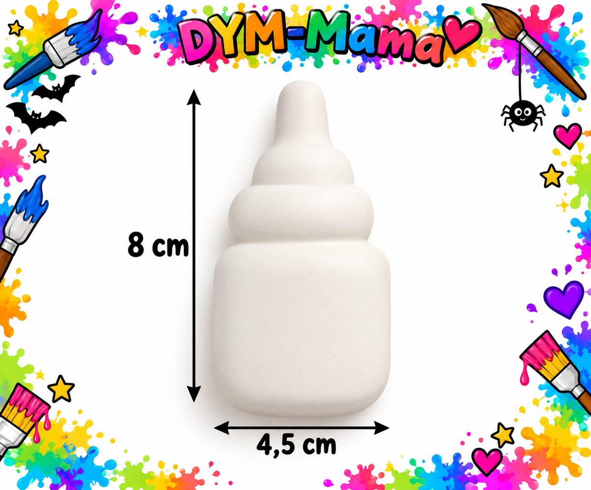 🍼 Baby-Gipsfiguren zum Selbstbemalen – 10er, 6er, 2er Set 💕