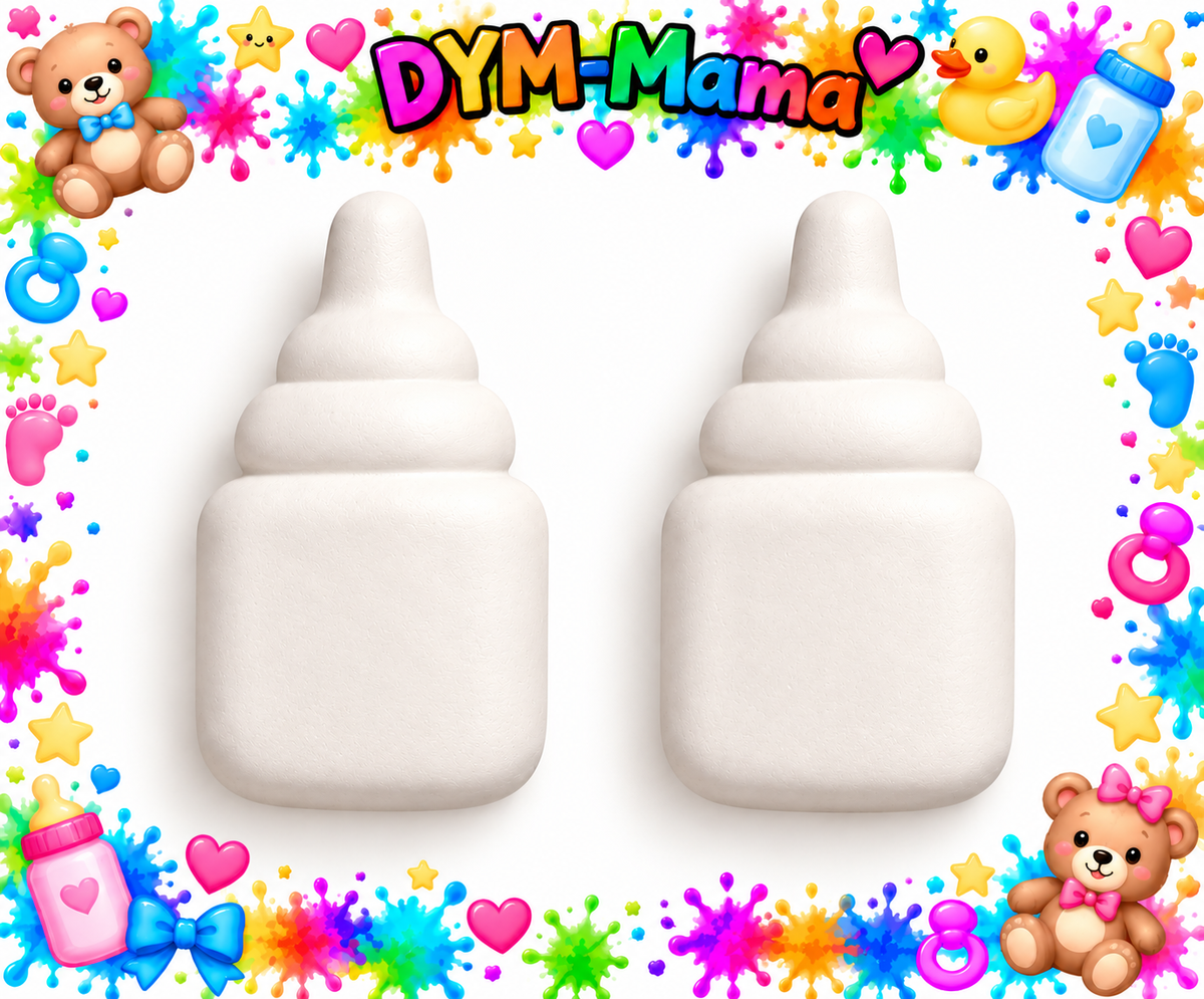 🍼 Baby-Gipsfiguren zum Selbstbemalen – 10er, 6er, 2er Set 💕