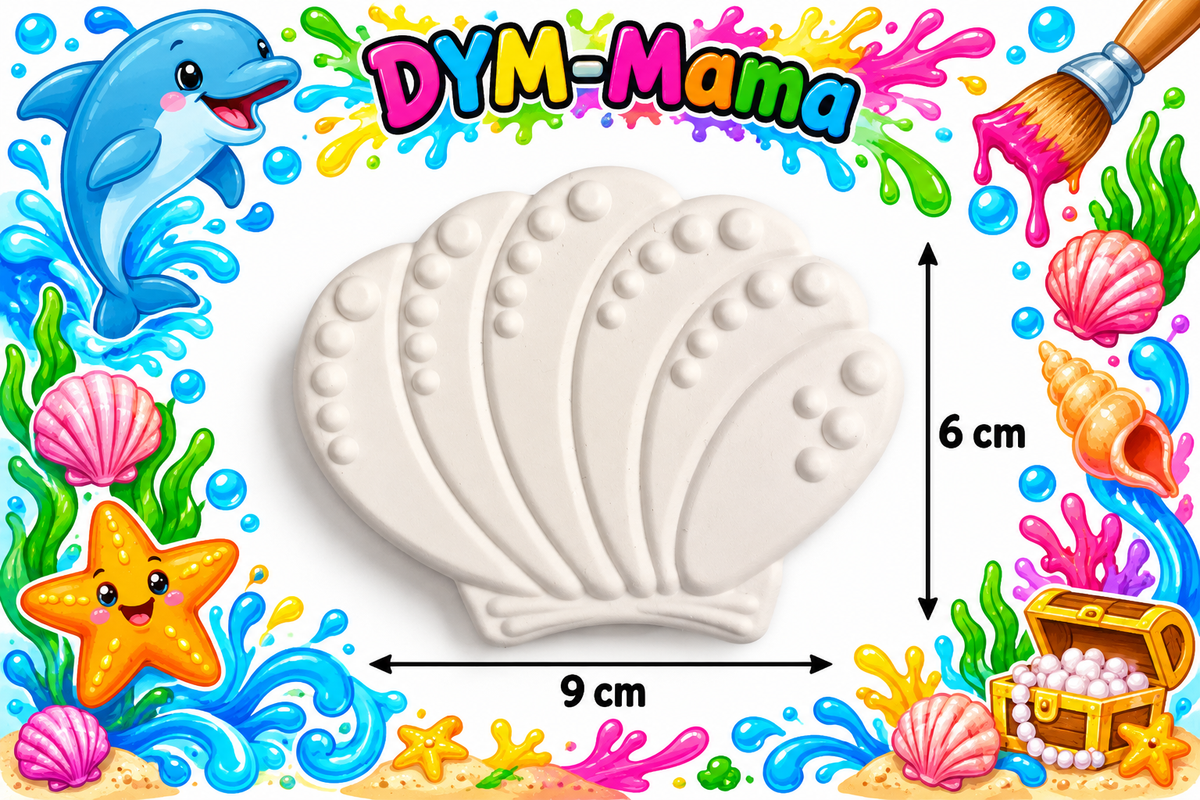 🌊 Meereszauber – Gipsfiguren zum Selbstbemalen 🐬🎨