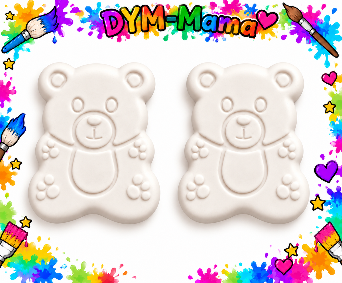 🍼 Baby-Gipsfiguren zum Selbstbemalen – 10er, 6er, 2er Set 💕
