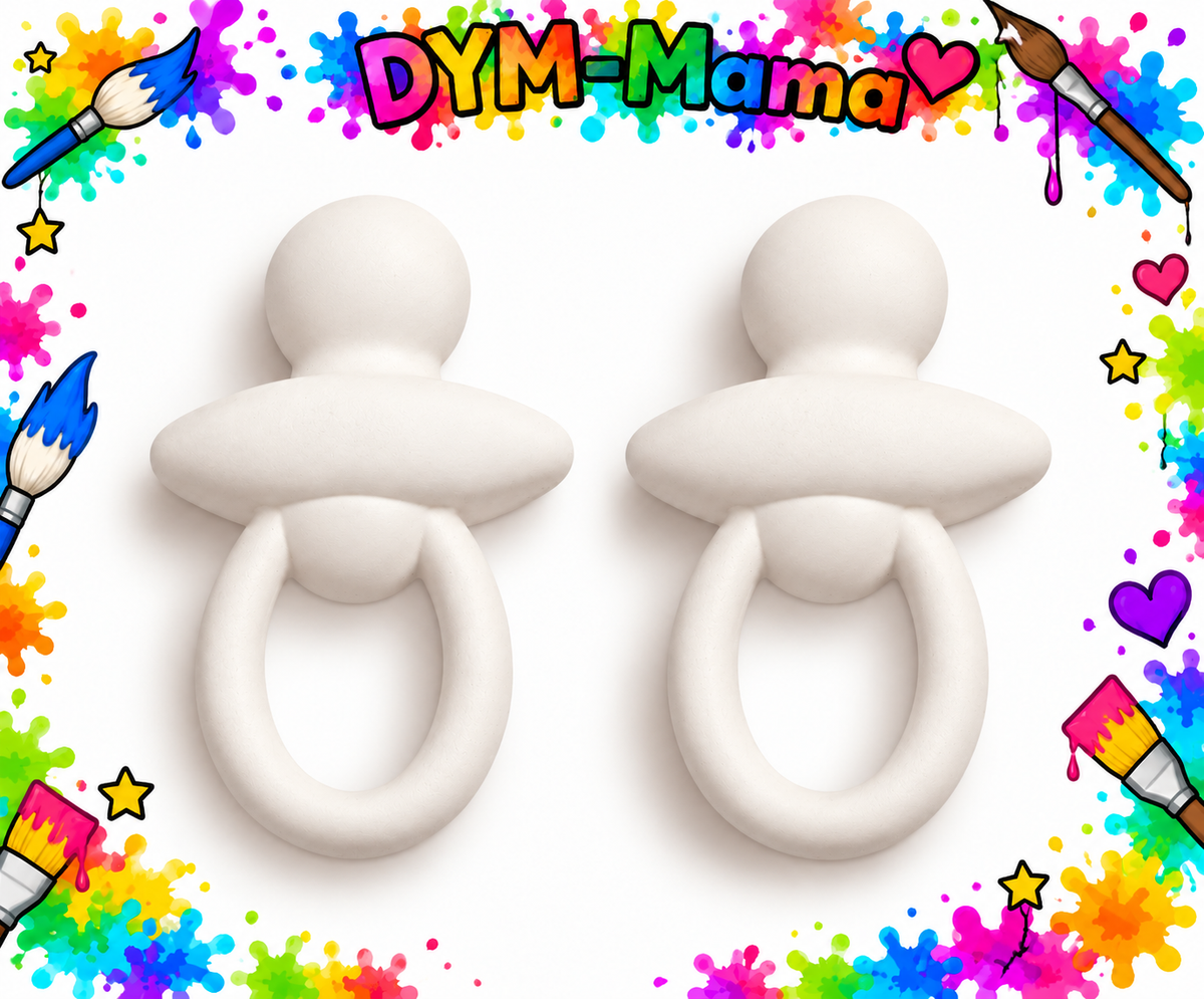 🍼 Baby-Gipsfiguren zum Selbstbemalen – 10er, 6er, 2er Set 💕