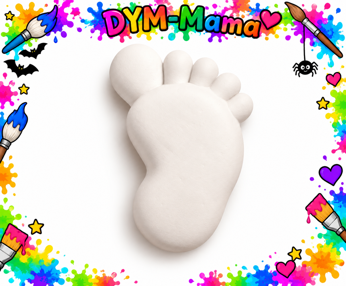 🍼 Baby-Gipsfiguren zum Selbstbemalen – 10er, 6er, 2er Set 💕