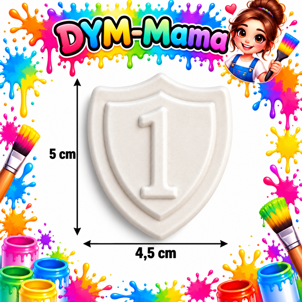 🏆 6er-Set Gipsfiguren – Kleine Sieger ganz groß! 🎨🌈