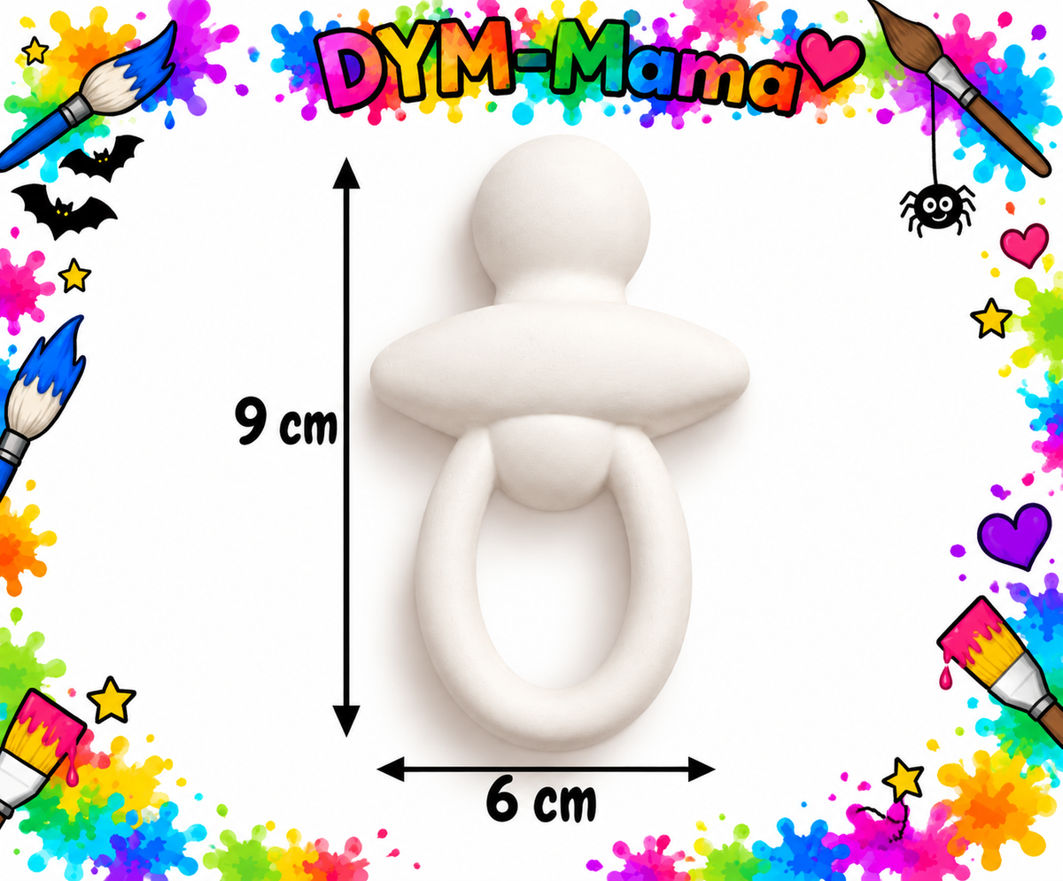 🍼 Baby-Gipsfiguren zum Selbstbemalen – 10er, 6er, 2er Set 💕