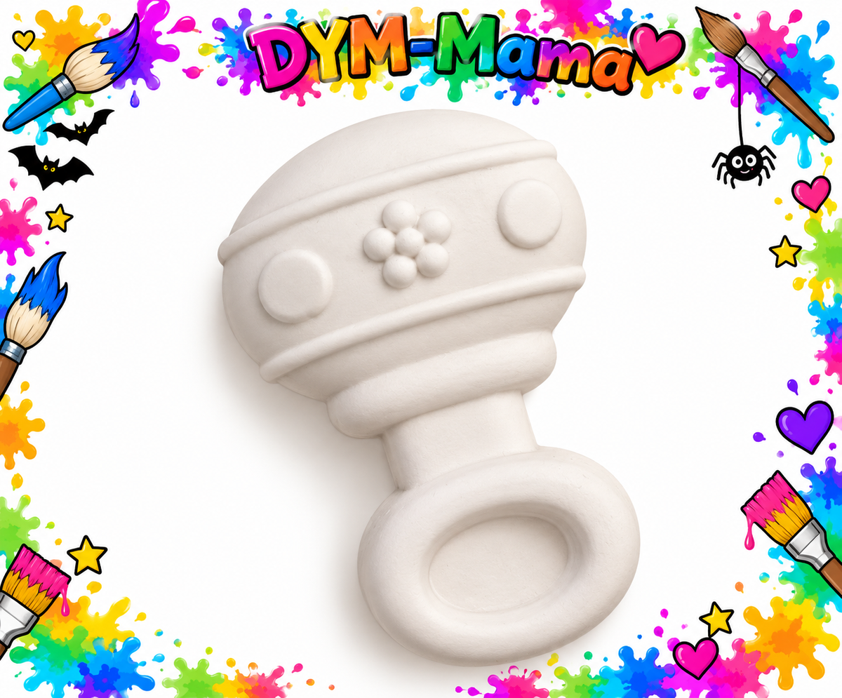 🍼 Baby-Gipsfiguren zum Selbstbemalen – 10er, 6er, 2er Set 💕