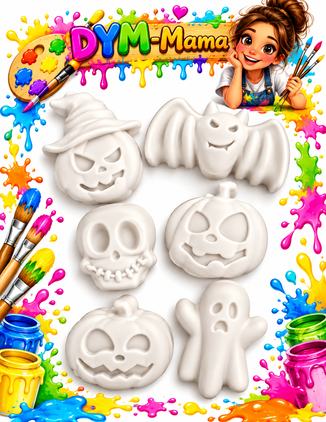 Halloween-Malspaß