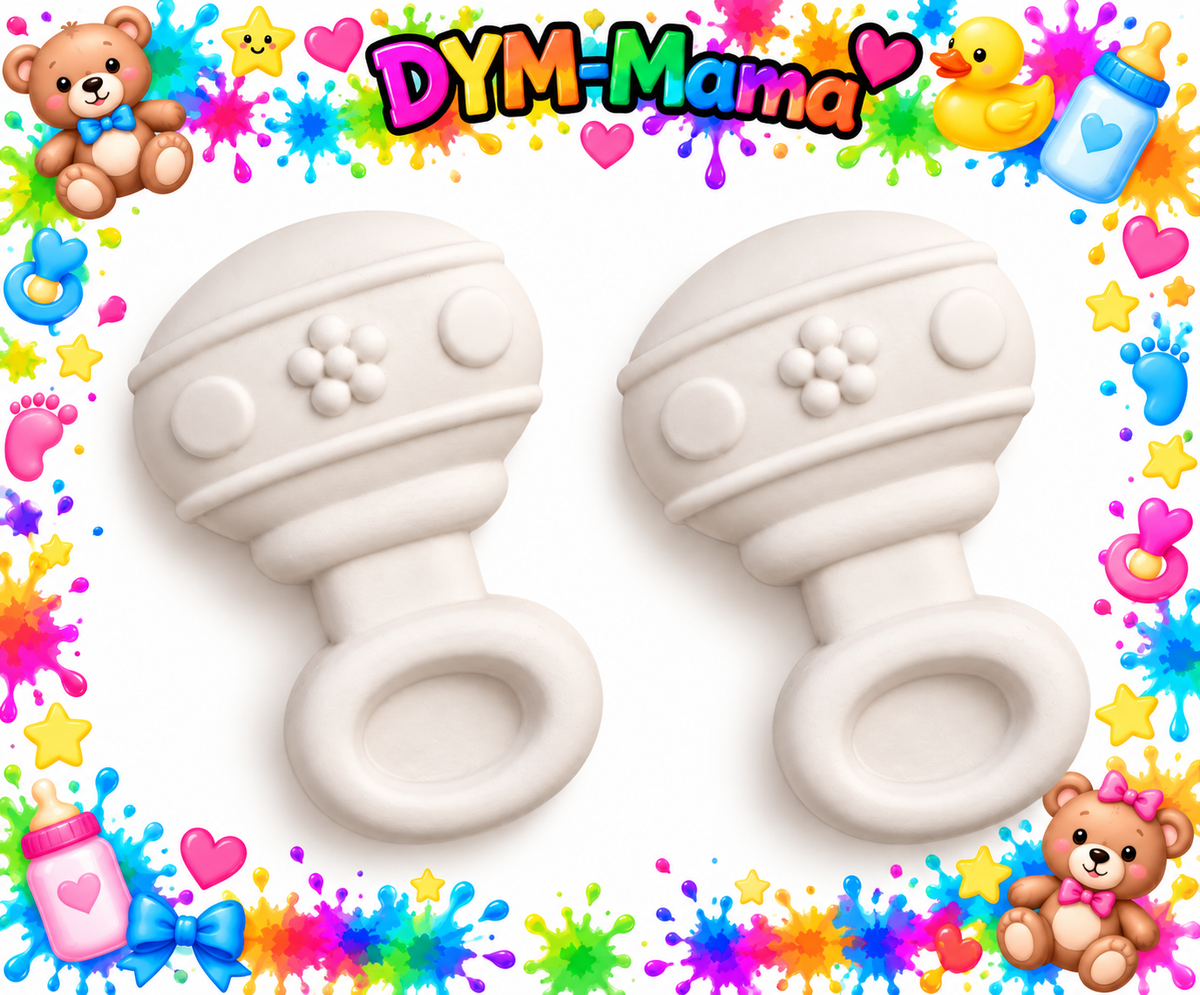 🍼 Baby-Gipsfiguren zum Selbstbemalen – 10er, 6er, 2er Set 💕